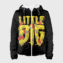 Куртка с капюшоном женская Little Big, цвет: 3D-белый