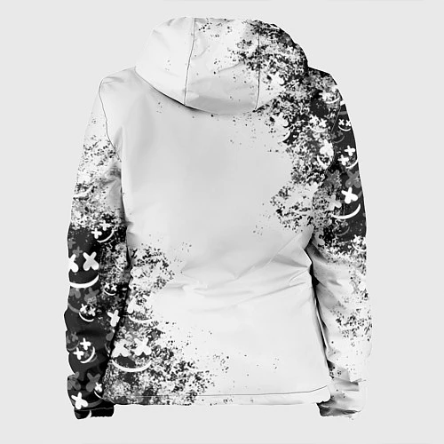 Женская куртка Marshmello / 3D-Белый – фото 2