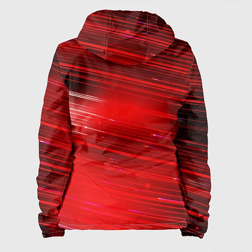Женская куртка Красный свет / 3D-Белый – фото 2