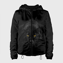 Куртка с капюшоном женская Пантера, цвет: 3D-черный
