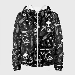 Женская куртка Minecraft pattern