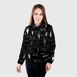 Куртка с капюшоном женская Billie Eilish, цвет: 3D-черный — фото 2