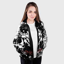 Куртка с капюшоном женская OVERLORD, цвет: 3D-черный — фото 2