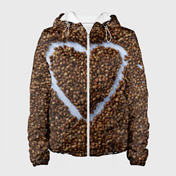 Женская куртка I love гречка