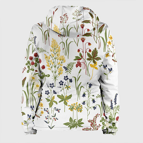Женская куртка Flowers / 3D-Белый – фото 2