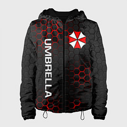 Куртка с капюшоном женская UMBRELLA CORP, цвет: 3D-черный