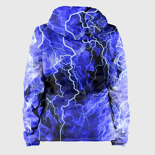 Женская куртка МОЛНИЯ BLUE / 3D-Белый – фото 2