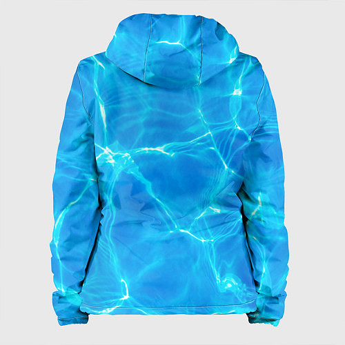 Женская куртка Вода / 3D-Белый – фото 2