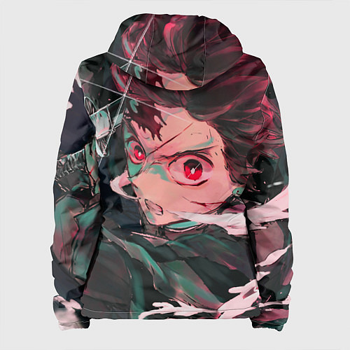 Женская куртка Клинок рассекающий демонов / 3D-Белый – фото 2