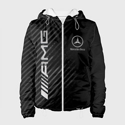 Куртка с капюшоном женская MERCEDES, цвет: 3D-белый