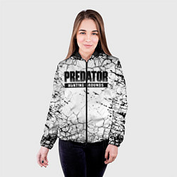 Куртка с капюшоном женская PREDATOR: HUNTING GROUNDS, цвет: 3D-черный — фото 2