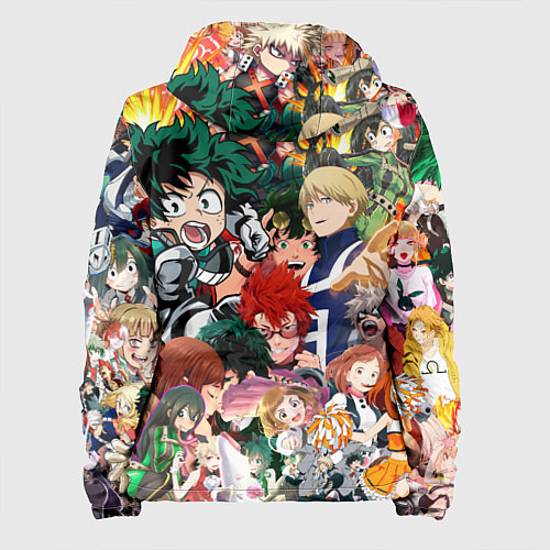 Женская куртка Моя геройская академия / 3D-Белый – фото 2