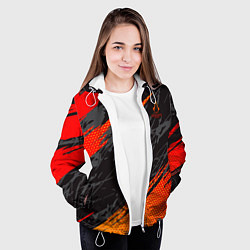 Куртка с капюшоном женская Assassins Creed, цвет: 3D-белый — фото 2