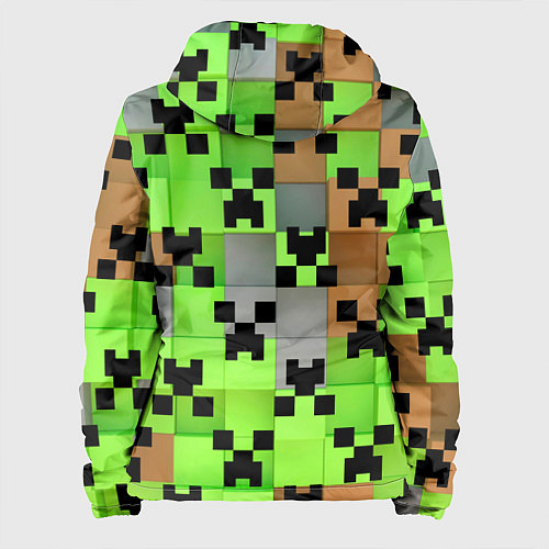 Женская куртка Minecraft / 3D-Белый – фото 2