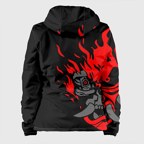 Женская куртка CYBERPUNK 2077 SAMURAI / 3D-Белый – фото 2