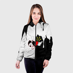 Куртка с капюшоном женская ТИКТОКЕР - PAYTON MOORMEIE, цвет: 3D-черный — фото 2