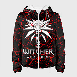 Куртка с капюшоном женская The Witcher, цвет: 3D-белый