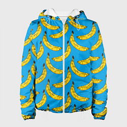 Куртка с капюшоном женская Go Bananas, цвет: 3D-белый