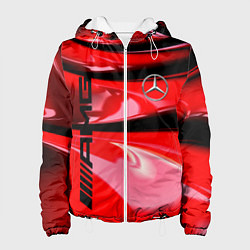 Куртка с капюшоном женская MERCEDES, цвет: 3D-белый