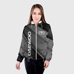 Куртка с капюшоном женская DAEWOO, цвет: 3D-белый — фото 2