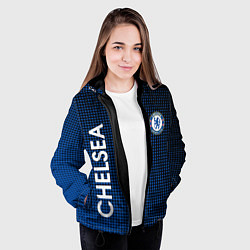 Куртка с капюшоном женская CHELSEA, цвет: 3D-черный — фото 2