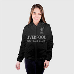 Куртка с капюшоном женская LIVERPOOL, цвет: 3D-черный — фото 2
