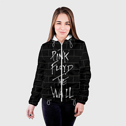 Куртка с капюшоном женская PINK FLOYD, цвет: 3D-белый — фото 2