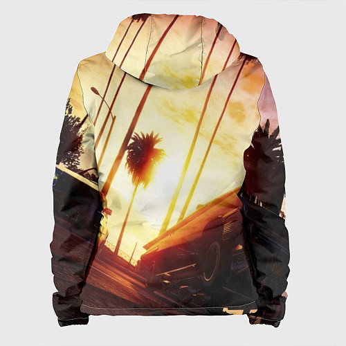 Женская куртка GTA / 3D-Черный – фото 2