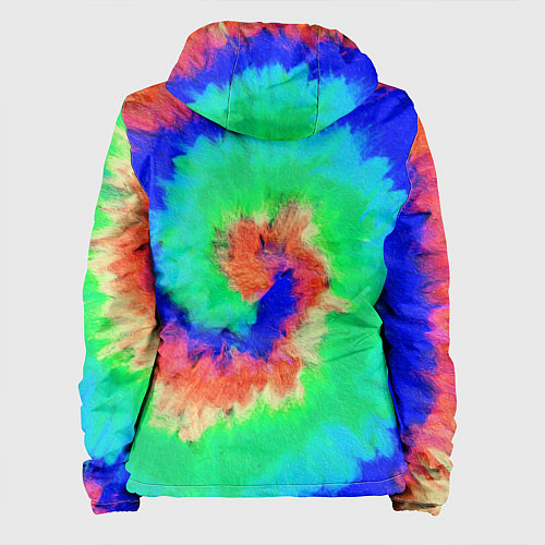 Женская куртка ХИППИ ТАЙ ДАЙ / 3D-Черный – фото 2