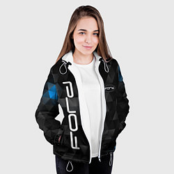 Куртка с капюшоном женская FORD, цвет: 3D-белый — фото 2