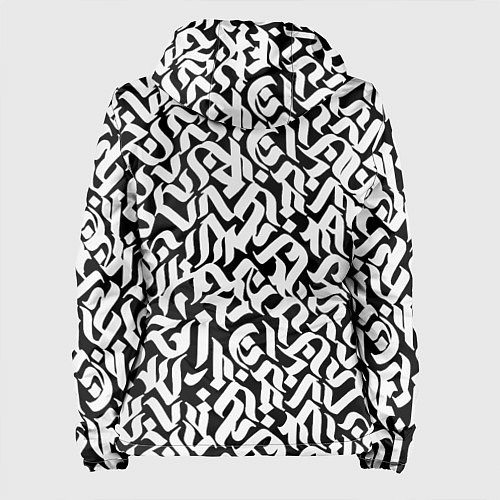 Женская куртка Шрифт на чёрном / 3D-Черный – фото 2