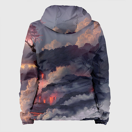 Женская куртка Ghost of Tsushima / 3D-Белый – фото 2