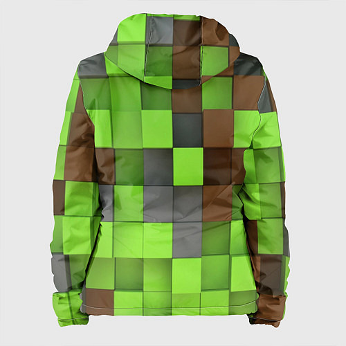 Женская куртка Minecraft / 3D-Белый – фото 2
