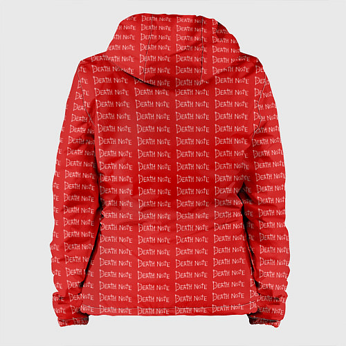 Женская куртка Death note pattern red / 3D-Черный – фото 2