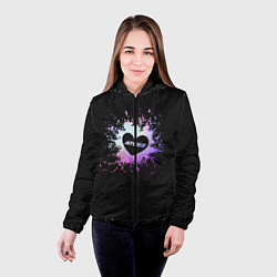 Куртка с капюшоном женская ATEEZ, цвет: 3D-черный — фото 2