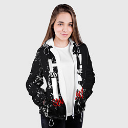 Куртка с капюшоном женская EMINEM, цвет: 3D-белый — фото 2