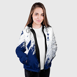 Куртка с капюшоном женская Tottenham Hotspur, цвет: 3D-черный — фото 2