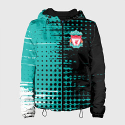 Куртка с капюшоном женская Liverpool Ливерпуль, цвет: 3D-черный