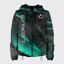 Куртка с капюшоном женская Lexus, цвет: 3D-черный