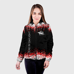 Куртка с капюшоном женская Dead by Daylight, цвет: 3D-черный — фото 2
