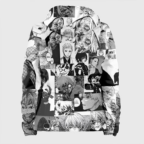 Женская куртка Токийский гуль / 3D-Белый – фото 2