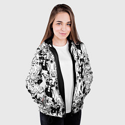 Куртка с капюшоном женская GHOSTEMANE, цвет: 3D-черный — фото 2