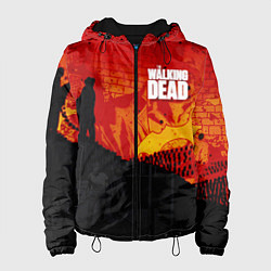 Куртка с капюшоном женская Ходячие мертвецы, цвет: 3D-черный