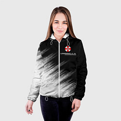 Куртка с капюшоном женская Амбрелла, цвет: 3D-белый — фото 2