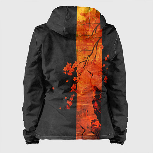 Женская куртка ЦАПЛЯ / 3D-Белый – фото 2