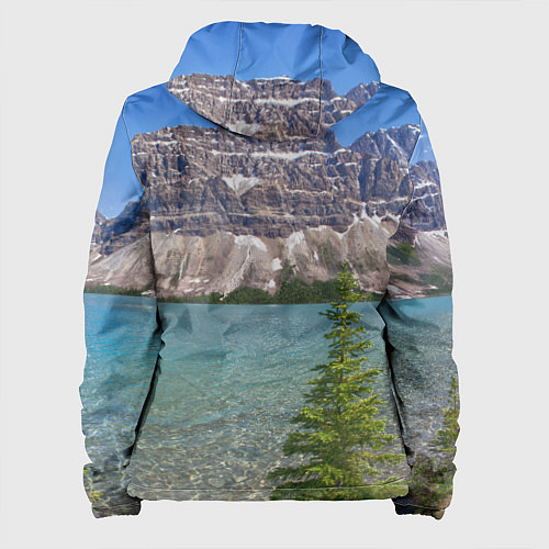 Женская куртка Горное озеро / 3D-Белый – фото 2