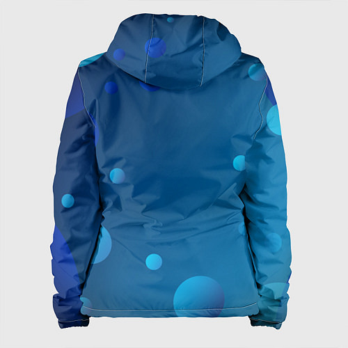 Женская куртка Пузыри / 3D-Черный – фото 2