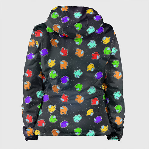 Женская куртка Among Us / 3D-Белый – фото 2