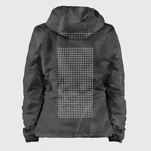 Женская куртка Надпись Hack the future / 3D-Черный – фото 2