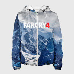 Куртка с капюшоном женская FARCRY 4 S, цвет: 3D-белый